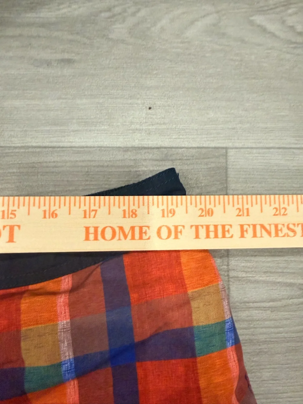 Tommy Bahama Relax Orange Plaid Men’s Swim Trunks size XXL